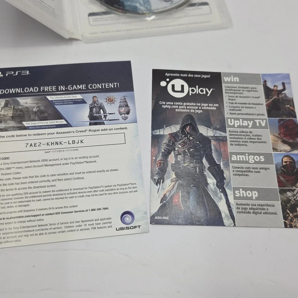 Assassin's Creed Rogue Limited Edition PS3 PlayStation 3 Game